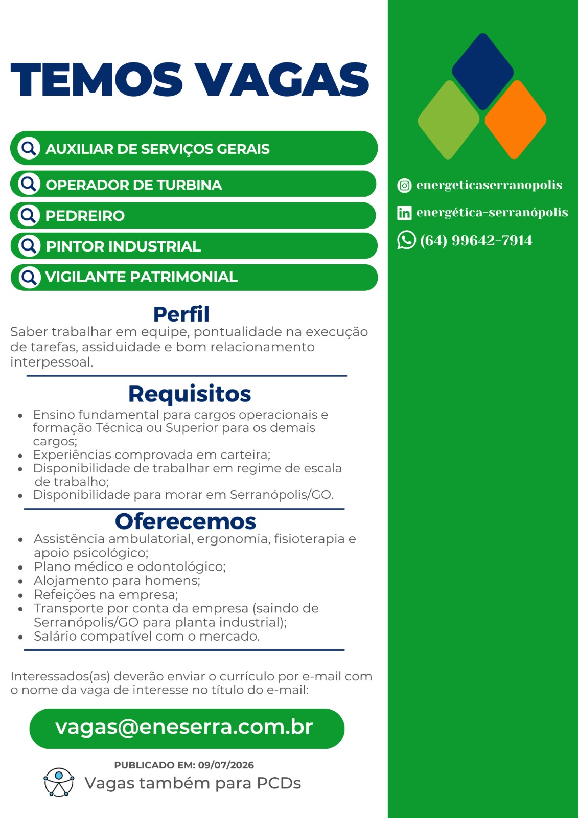 Vagas Gerais