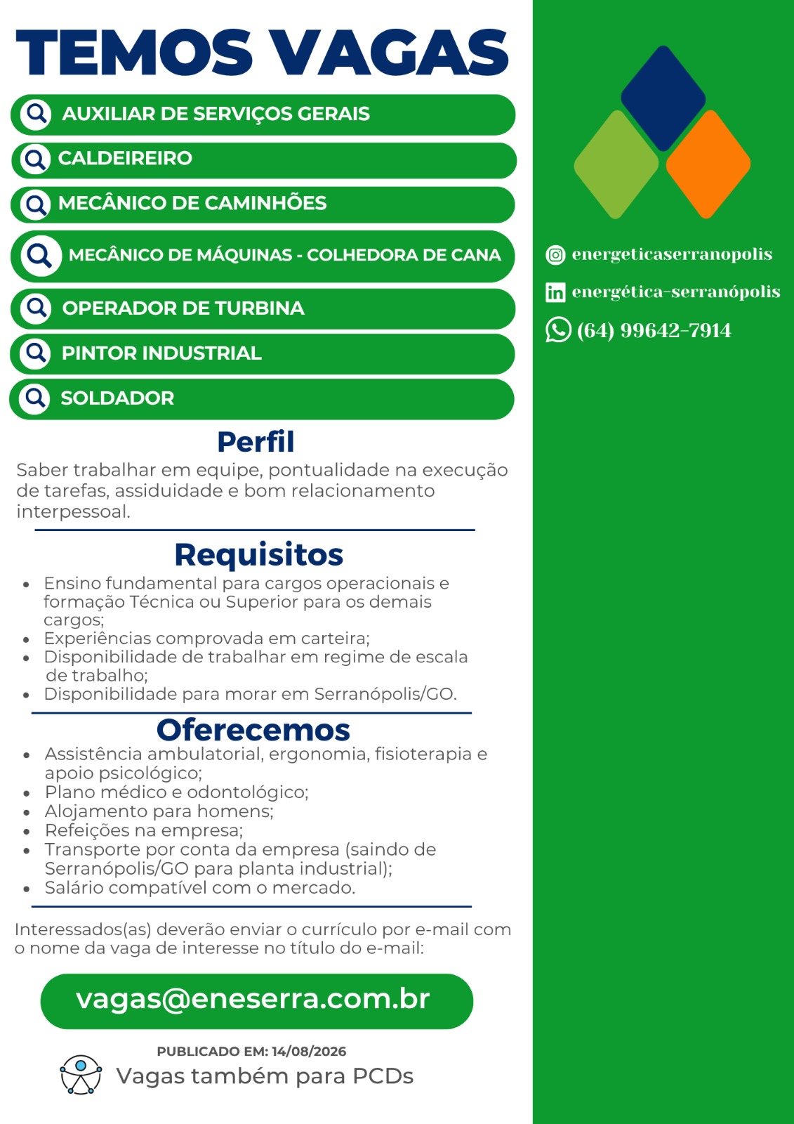 Vagas Gerais